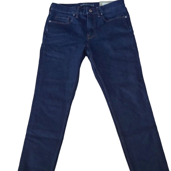 NWT Everlane Uniform Men Jeans The Slim Jean High Stretch Dark Indigo Denim - Picture 13 of 13